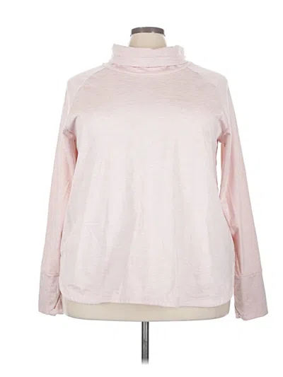 Pre-owned Eddie Bauer Turtleneck Sweater In Pink
