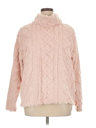 Pre-owned Eddie Bauer Turtleneck Sweater In Pink