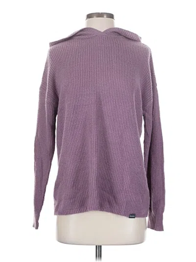 Pre-owned Eddie Bauer Turtleneck Sweater In Purple