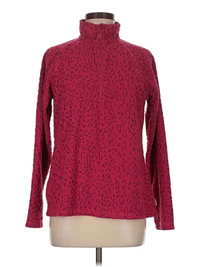 Pre-owned Eddie Bauer Turtleneck Sweater In Red