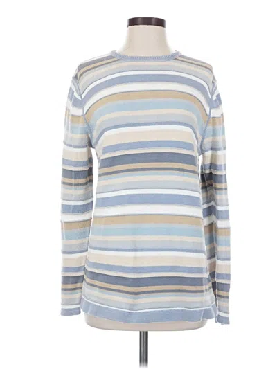 Pre-owned Eddie Bauer Turtleneck Sweater In Silver