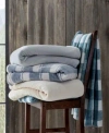 Eddie Bauer Ultra Soft Plush Fleece Blankets In Blue