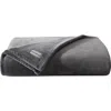 Eddie Bauer Ultrasoft Plush Throw Blanket In Dark Grey