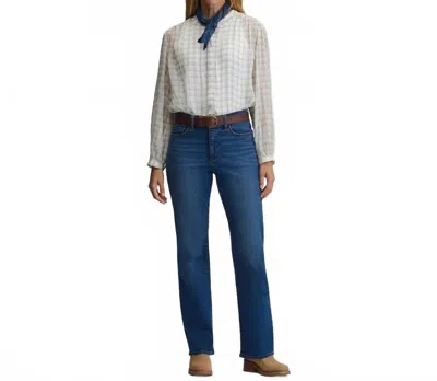 Eddie Bauer Venture Stretch High-rise Bootcut Jeans In Misty Blue