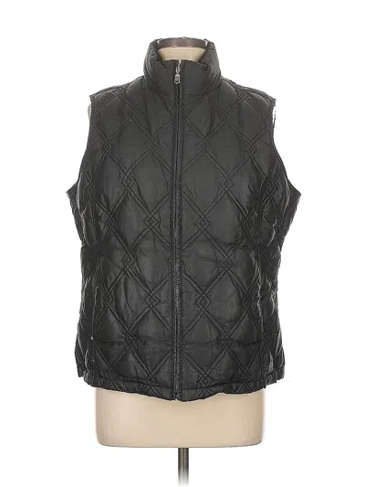Pre-owned Eddie Bauer Vest In Black