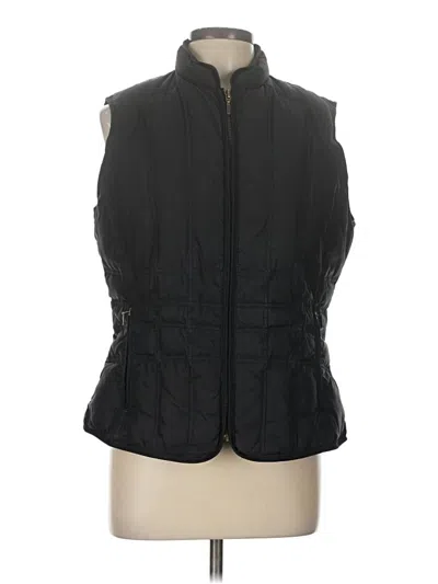 Pre-owned Eddie Bauer Vest In Black
