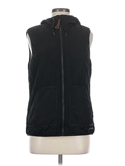 Pre-owned Eddie Bauer Vest In Black