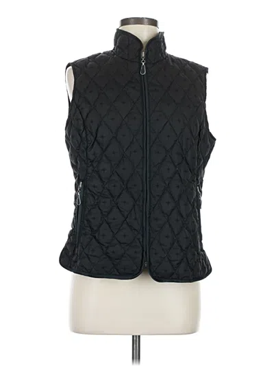 Pre-owned Eddie Bauer Vest In Black