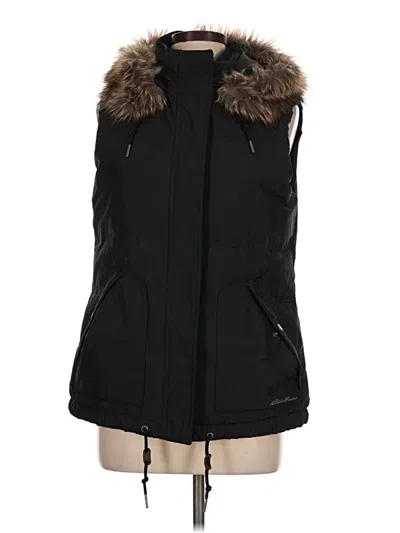 Pre-owned Eddie Bauer Vest In Black