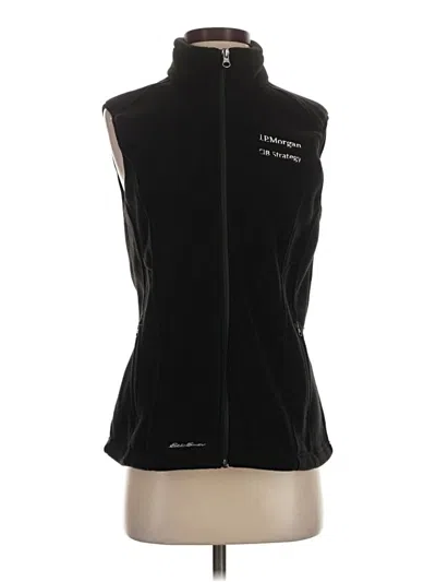 Pre-owned Eddie Bauer Vest In Black