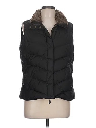 Pre-owned Eddie Bauer Vest In Black
