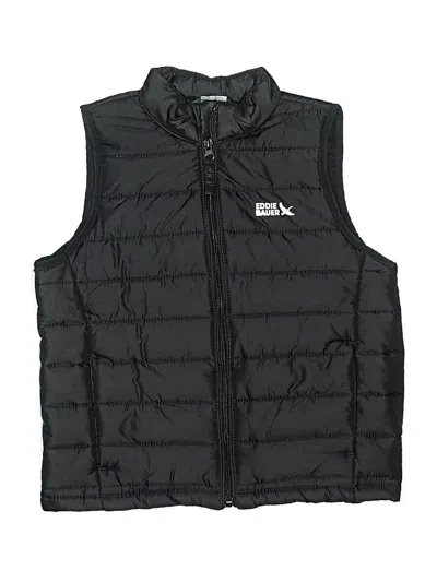 Pre-owned Eddie Bauer Kids' Vest In Black