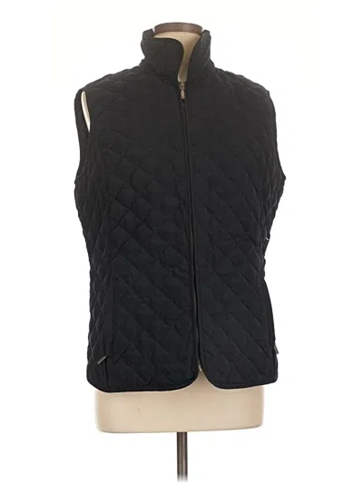 Pre-owned Eddie Bauer Vest In Black