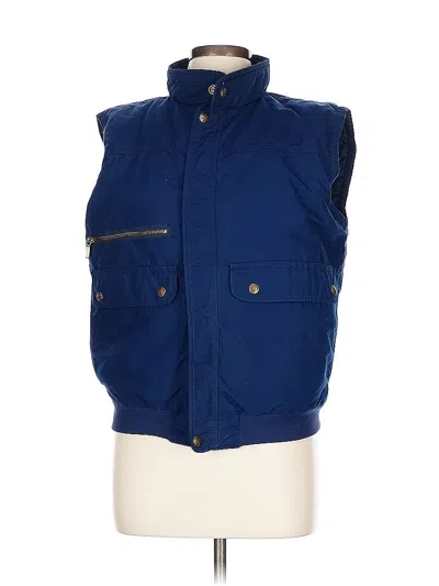 Pre-owned Eddie Bauer Vest In Blue