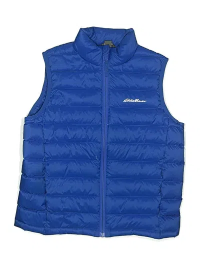 Pre-owned Eddie Bauer Kids' Vest In Blue