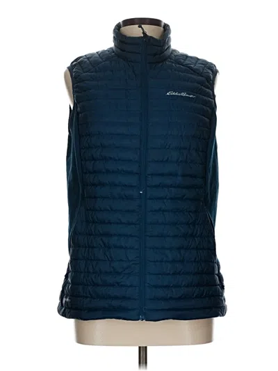 Pre-owned Eddie Bauer Vest In Blue