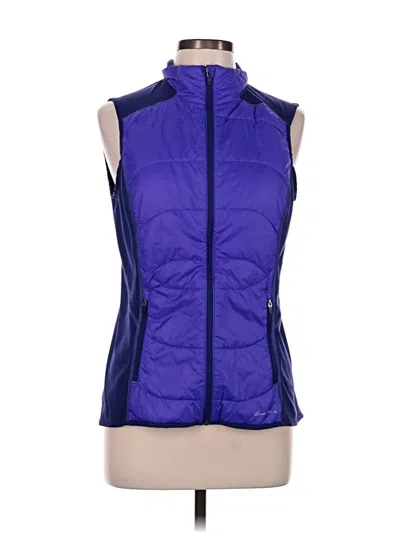 Pre-owned Eddie Bauer Vest In Blue