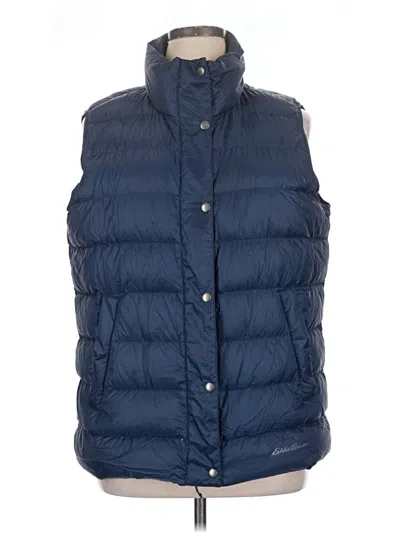 Pre-owned Eddie Bauer Vest In Blue