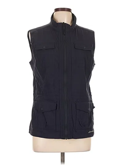 Pre-owned Eddie Bauer Vest In Blue