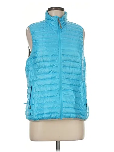 Pre-owned Eddie Bauer Vest In Blue