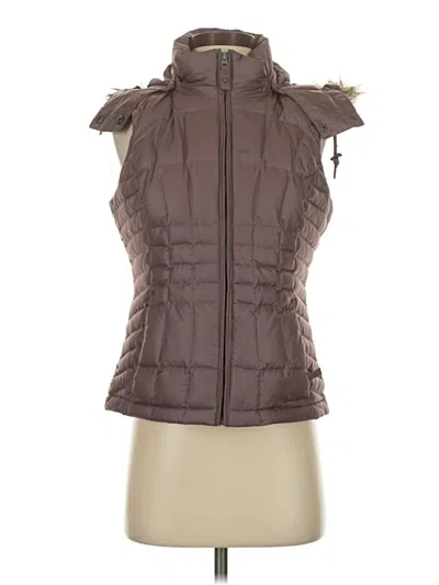 Pre-owned Eddie Bauer Vest In Brown