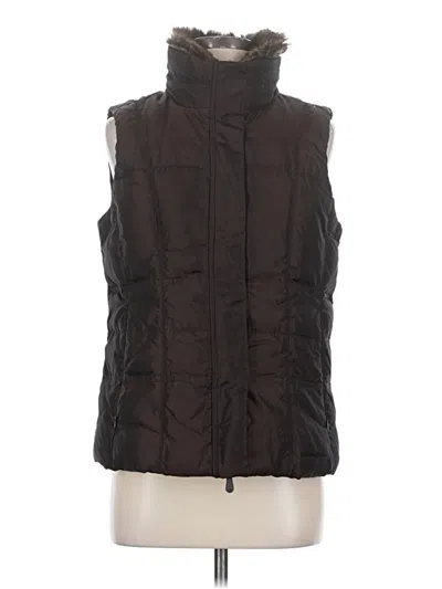 Pre-owned Eddie Bauer Vest In Brown