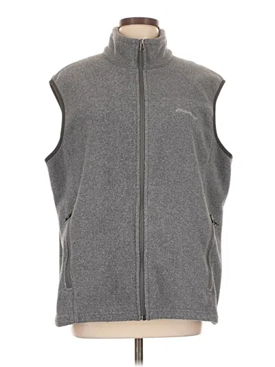 Pre-owned Eddie Bauer Vest In Gray