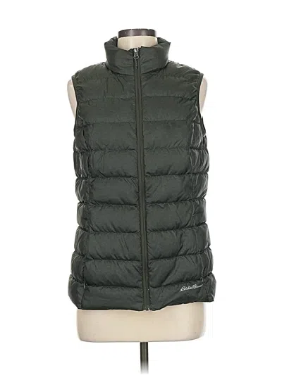 Pre-owned Eddie Bauer Vest In Green