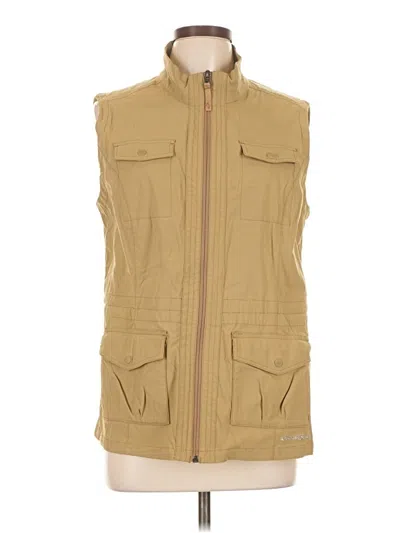 Pre-owned Eddie Bauer Vest In Green