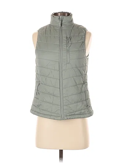 Pre-owned Eddie Bauer Vest In Green