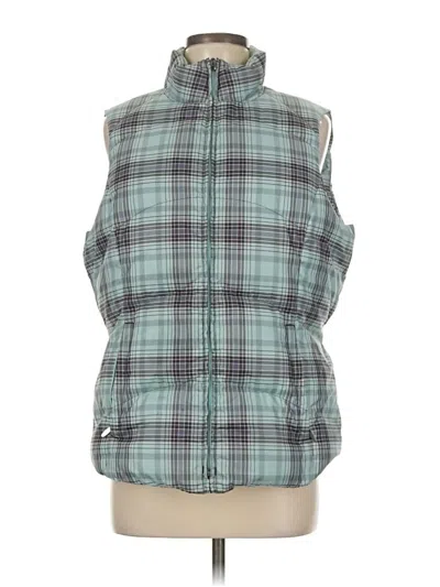 Pre-owned Eddie Bauer Vest In Green