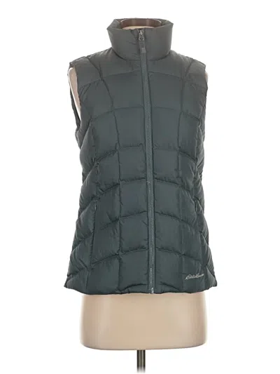 Pre-owned Eddie Bauer Vest In Green