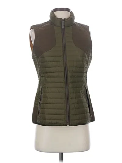 Pre-owned Eddie Bauer Vest In Green
