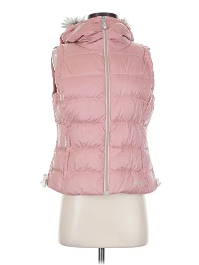 Pre-owned Eddie Bauer Vest In Pink