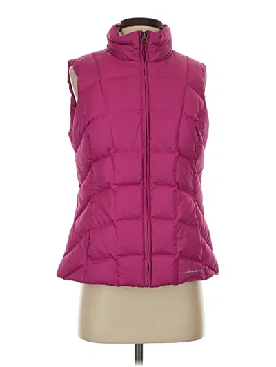 Pre-owned Eddie Bauer Vest In Purple