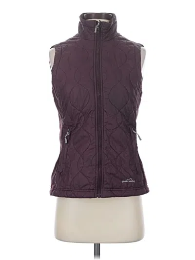 Pre-owned Eddie Bauer Vest In Purple