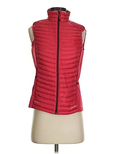 Pre-owned Eddie Bauer Vest In Red