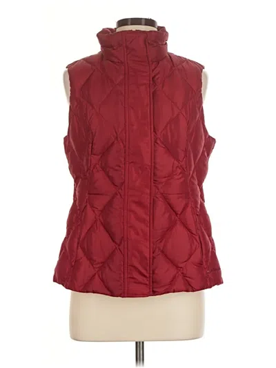 Pre-owned Eddie Bauer Vest In Red