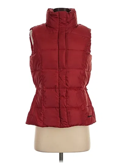 Pre-owned Eddie Bauer Vest In Red
