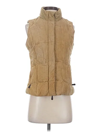 Pre-owned Eddie Bauer Vest In Tan