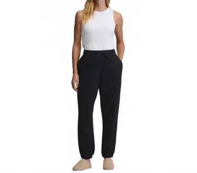 Eddie Bauer Vintage Soft Relaxed Fit Jogger Sweatpants In Black