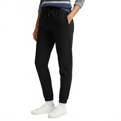 Eddie Bauer Vintage Soft Sherpa Lined Sweatpants - Plus In Solid Black In Multi