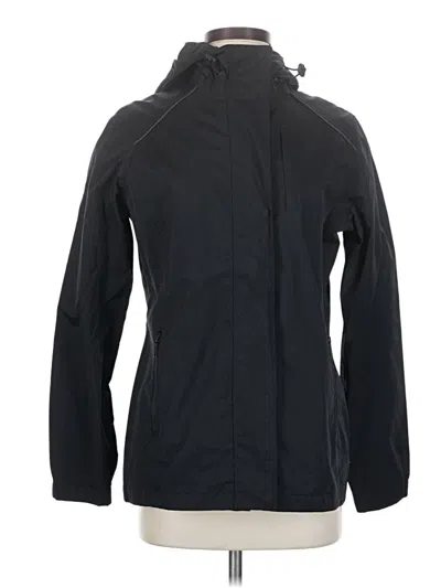 Pre-owned Eddie Bauer Windbreaker Jacket In Black