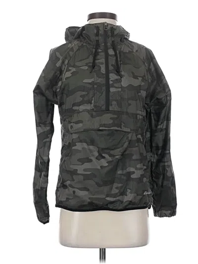Pre-owned Eddie Bauer Windbreaker Jacket In Black