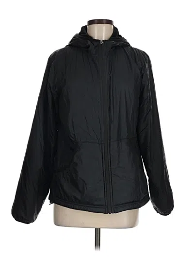 Pre-owned Eddie Bauer Windbreaker Jacket In Black