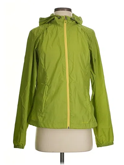 Pre-owned Eddie Bauer Windbreaker Jacket In Green