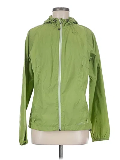 Pre-owned Eddie Bauer Windbreaker Jacket In Green