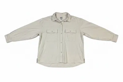 Eddie Bauer Women's Flannel Ballard Flap Pocket Shirt In Ivory In Multi