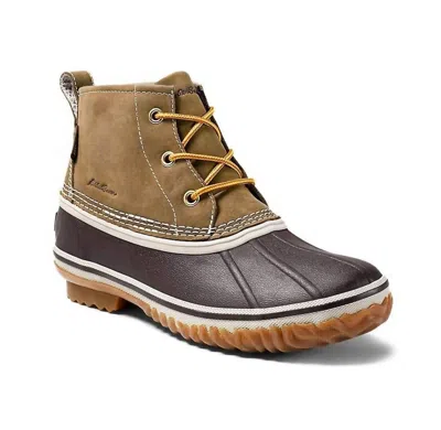 Eddie Bauer Women's Hunt Pac Waterproof Mid Boots In Brown, Tan In Multi
