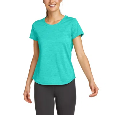 Eddie Bauer Women's Trail Runner Short-sleeve T-shirt In Blue